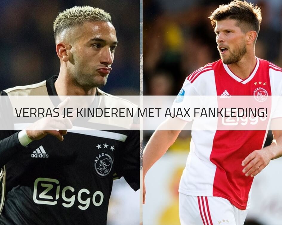 Kinderdag grootmoeder etiket Verras je kinderen met leuke Ajax fankleding - Footballshop.nl
